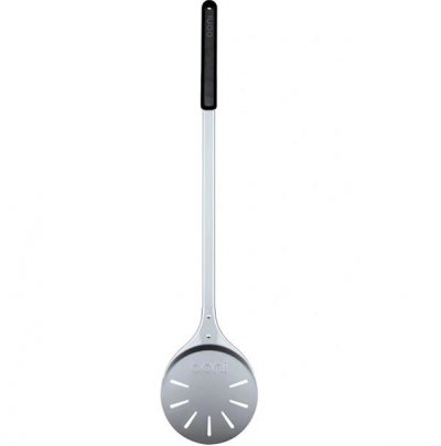 OONI Pelle ronde pour four &agrave; pizza  Turning UU-P09400 Argent et Noir