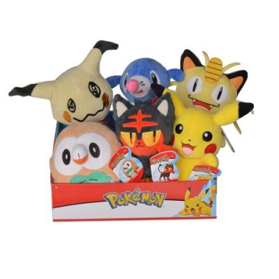 POKEMON Peluche 20 cm - mod&egrave;le al&eacute;atoire Multicolore BandaI