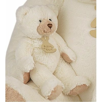 HISTOIRE D OURS Peluche calin'ours ivoire 25 cm - histoire d'ours