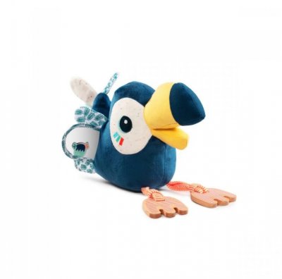 LILLIPUTIENS Peluche d'activit&eacute;s Pablo le toucan 