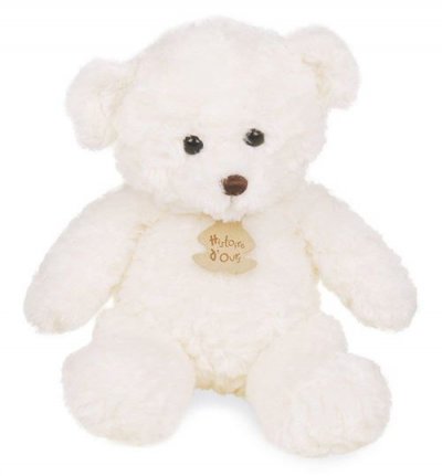 HISTOIRE D OURS Peluche Doudou et Compagnie Ours c&acirc;lin 21 cm Ivoire
