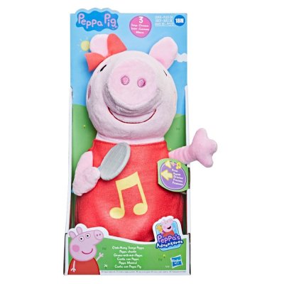 HASBRO Peluche interactive Peppa Pig Peppa chante