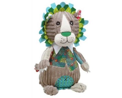 NO NAME Peluche J&eacute;l&eacute;kros le lion Original (29 cm) Les D&eacute;glingos