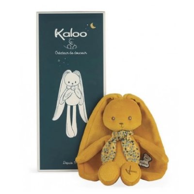 KALOO Peluche Lapinoo pantin lapin ocre (25 cm) 