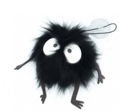 SEMIC Peluche Mon Voisin Totoro - Susuwatari Avec Ventouse