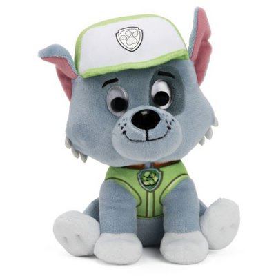 PAW PATROL Peluche  Rocky La Pat&rsquo; Patrouille Gund 15 cm 