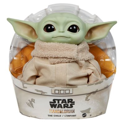 Peluche Star Wars - B&eacute;b&eacute; Yoda - 28 cm