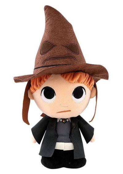FUNKO Peluche SuperCute - Ron Weasley Avec Choipeau -