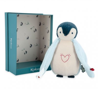 KALOO Peluche veilleuse - Manchot bleu 