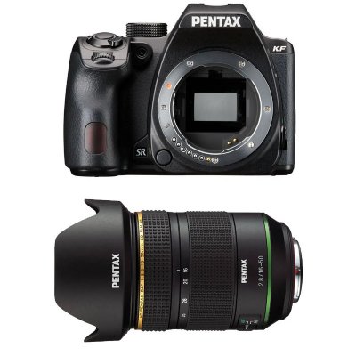 PENTAX  appareil photo reflex kf noir + 16-50 f/2.8 ed plm aw