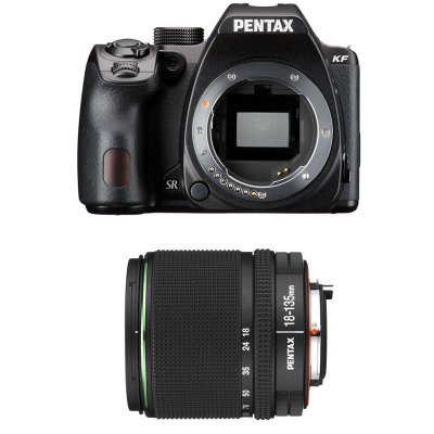 PENTAX  appareil photo reflex kf noir + 18-135 wr