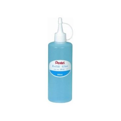 PENTEL  Lot de 3 Flacons 300 ml Recharge Roll'n Glue ER-S Colle Liquide