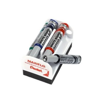 PENTEL  Set marqueur pour tableau blanc MAXIFLO MWL5M
