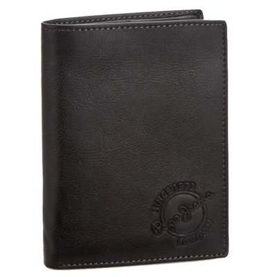PEPE JEANS  Portefeuille  Relief Noir - Porte-monnaie Men, Noir (Noir) - 7312951