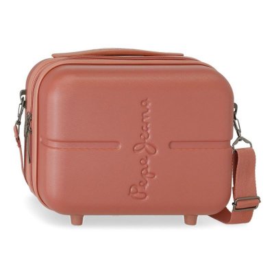 PEPE JEANS  pour femme.  Highlight terracotta ABS trolley tro