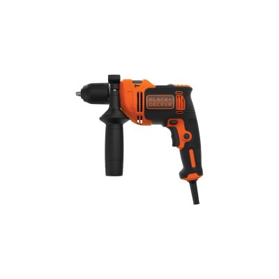 BLACK & DECKER Perceuse &agrave; percussion filaire 710W black+decker BEH710-QS