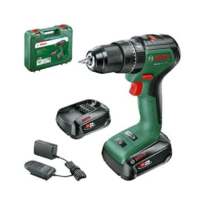 BOSCH Perceuse &agrave; percussion UniversalImpact 18V60 - 2 batteries 18V