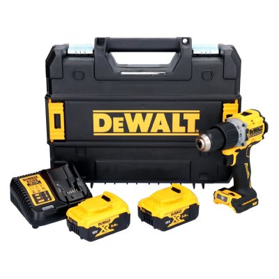DEWALT Perceuse-visseuse &agrave; percussion  XR 18V 5Ah Li-Ion - DCD805P2T-QW