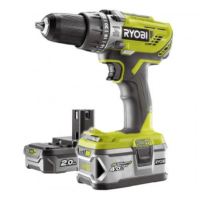 RYOBI Perceuse-visseuse &agrave; percussion  ONE+ R18PD3-242S