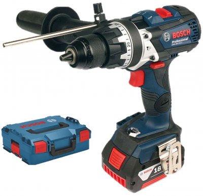 BOSCH Perceuse-Visseuse  GSR 18V-110 C (2 x 5,0 Ah GAL 18V-40 L-Boxx 136)
