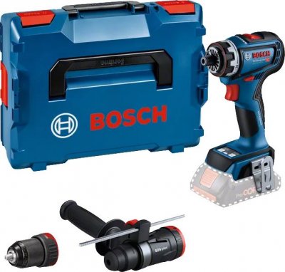 BOSCH PROFESSIONAL Perceuse-Visseuse BOSCH GSR 18V-90 FC (Machine seule L-Boxx 136 2 t&ecirc;tes)
