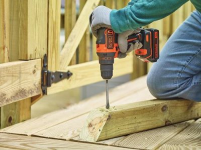 BLACK+DECKER Perceuse-visseuse sans fil 2 vitesses 18V - 1 batterie 1.5Ah - coffret 