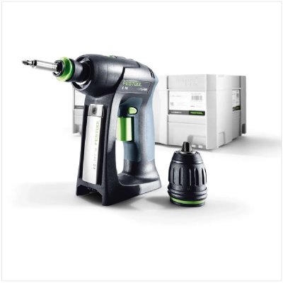 FESTOOL Perceuse visseuse sans fil C 18 Basic - Sans batterie, ni chargeur - 574737