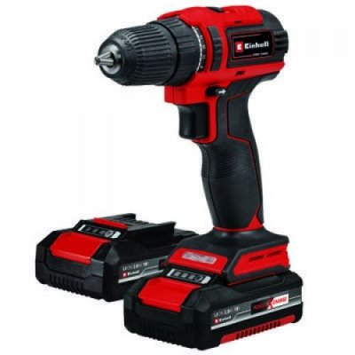 EINHELL Perceuse-Visseuse sans fil TE-CD 18/40 Li BL - 2 batteries (2x2,0Ah) et 1 chargeur