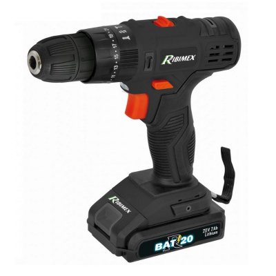 RIBIMEX Perceuse-visseuse sur batterie r-bat20, prbat20-p PRBAT20/P