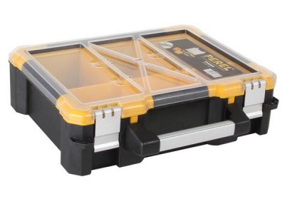PEREL  05786 Bo&icirc;te plastique 6 casiers 38 x 34 x 11 cm