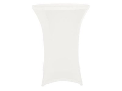 PEREL  Cocktail Housse pour Table&nbsp;&ndash;&nbsp;Blanc