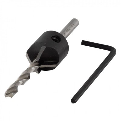 WOLFCRAFT Perforateur bois multimat&eacute;riau, Diam.4.5 mm 