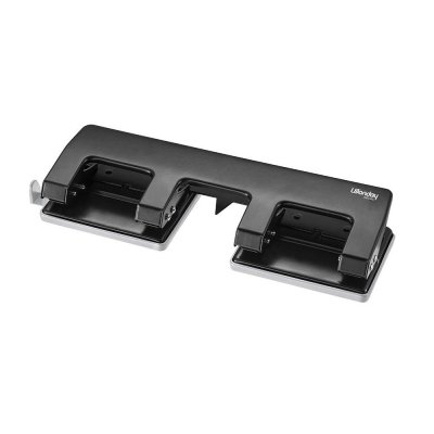 WONDAY Perforateur M&eacute;tal 4 Trous 80 mm Capacit&eacute; 20 Feuilles Avec Guidage
