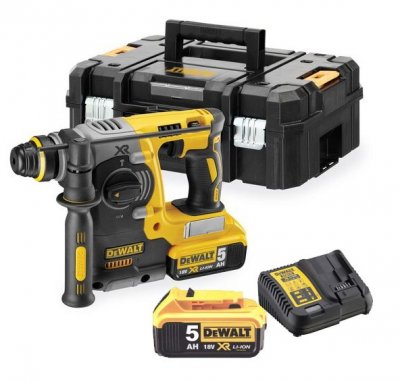 DEWALT Perforateur SDS sansfil XR  DCH273P2 18 V 2 batteries 5 Ah chargeur TSTAK