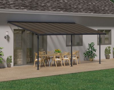  Pergola 18.6m&sup2; gris anthracite palram - 705602 - capri 705602