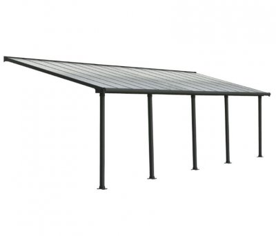 PALRAM CANOPIA Pergola 24.5m&sup2; gris anthracite palram - 704355 - olympia 704355
