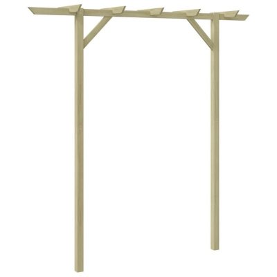 VIDAXL Pergola de jardin 200 x 40 x 205 cm Bois  n/a