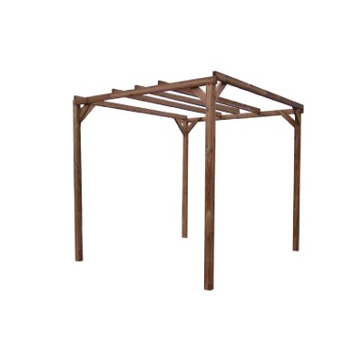 HABRITA Pergola Thonon En Bois Thermo Chauff&eacute; Sans Couverture 8,88 M&sup2;