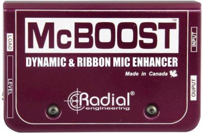 RADIAL P&eacute;riph&eacute;riques Analogiques MCBOOST Boites Magiques