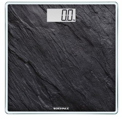 SOEHNLE P&egrave;se personne 180kg/100gr Style Sense Compact 300 ardoise