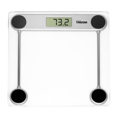 TRISTAR P&egrave;se-personne electronique 150kg/100g  wg2421 - blanc