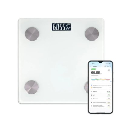 LIVOO P&egrave;se-personne imp&eacute;dancem&egrave;tre connect&eacute; Blanc - Neuf