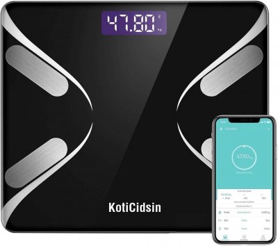  P&egrave;se Personnes Imp&eacute;dancem&egrave;tre, Balance P&egrave;se-Personne Bluetooth, Nior - Koticidsin