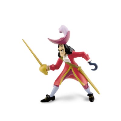 BULLYLAND Peter pan - figurine capitaine crochet 10 cm BULA12651