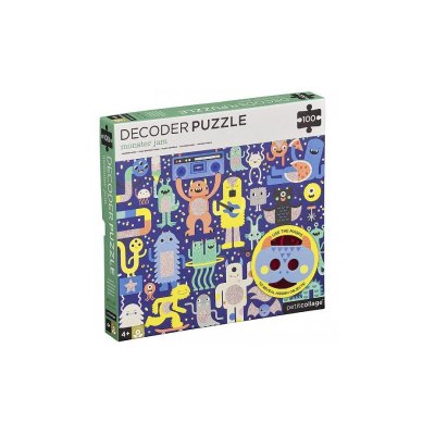  Petit Collage F&ecirc;te Des Monstres Puzzle D&eacute;codeur