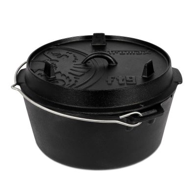 PETROMAX  - Feuertopf - Popote taille 7,5 l - ft9, noir/gris