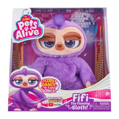 ZURU FRANCE Pets alive robotic fifi le paresseux FZU4894680002302