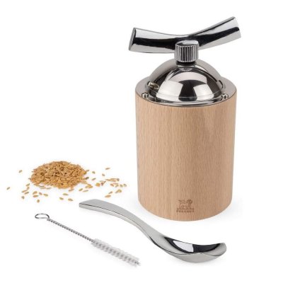 PEUGEOT  Psp -  Leinsamenm&uuml;hle Isen Buchenholz natur