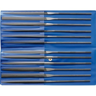 PFERD  12314084 4641949 Jeu de 12 Limes aiguilles de pr&eacute;con 160 mm