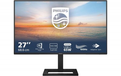 PHILIPS  1000 series 27E1N1300AE/00 LED display 68.6 cm (27"") 1920 x 1080 pixels Full HD LCD Noir